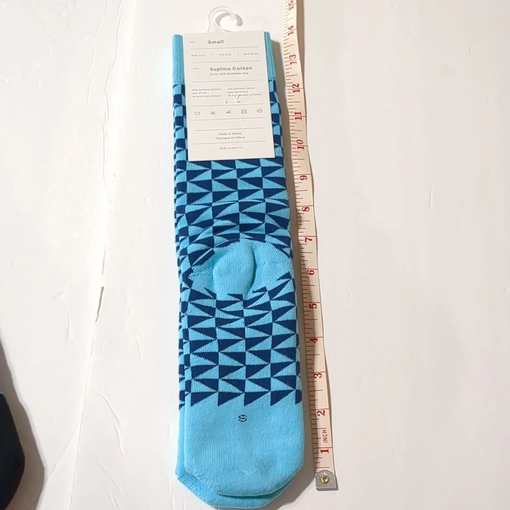 New MeUndies  3 pairs  Socks size Small W 4.5 M 3 supima cotton